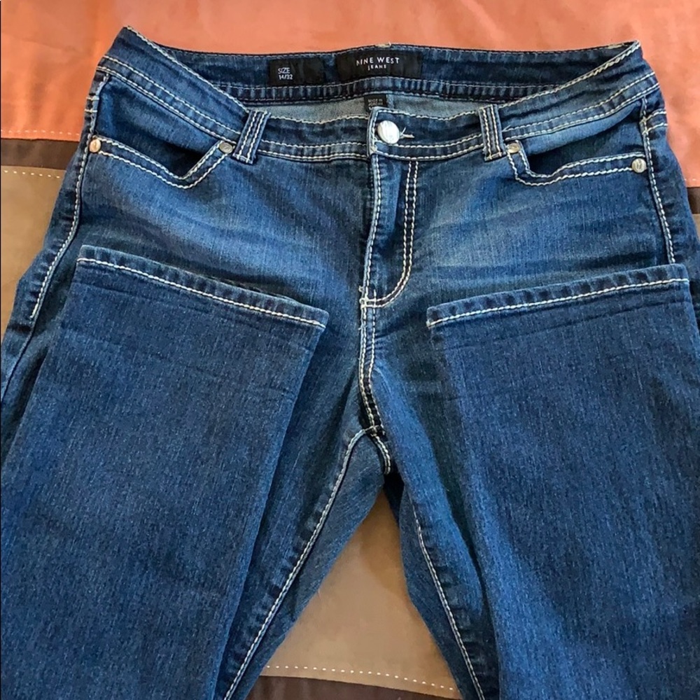 Women’s Nine West size 14 jeans. Straight leg